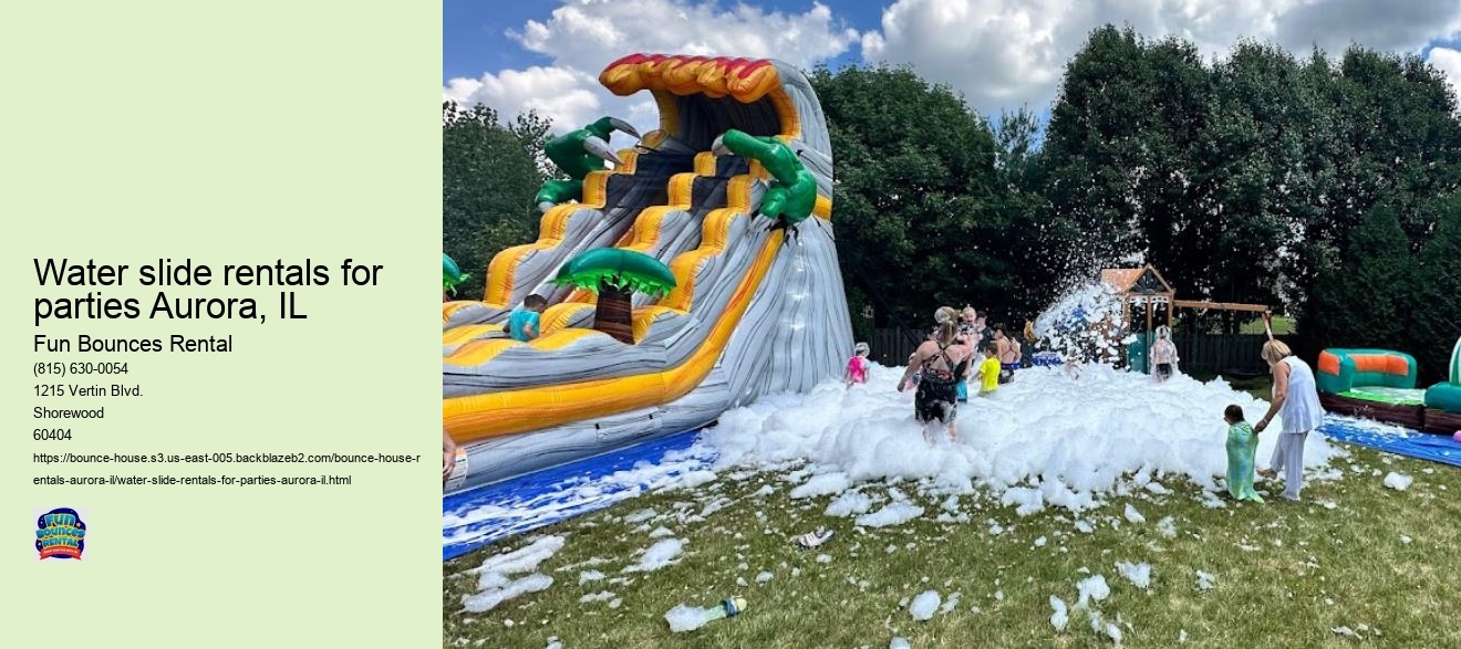 Create Unforgettable Moments with Fun Bounces Rental's Top-notch Party Rentals in Aurora, IL!