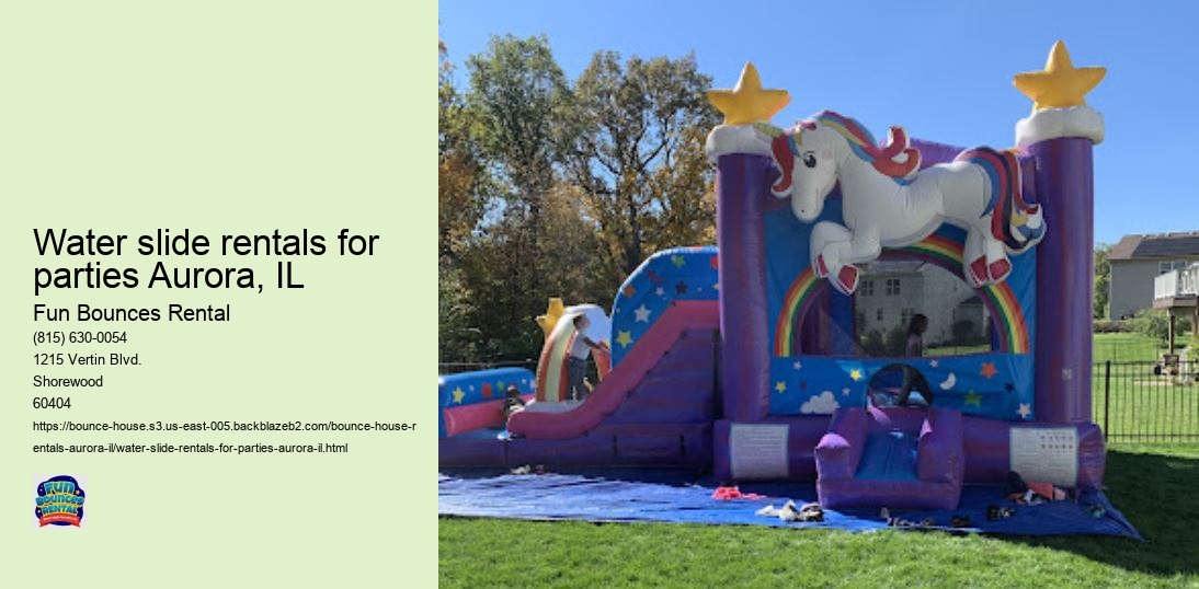 Fun Bounces Rental: Where Every Event Turns into a Bouncing Success in Aurora, IL!