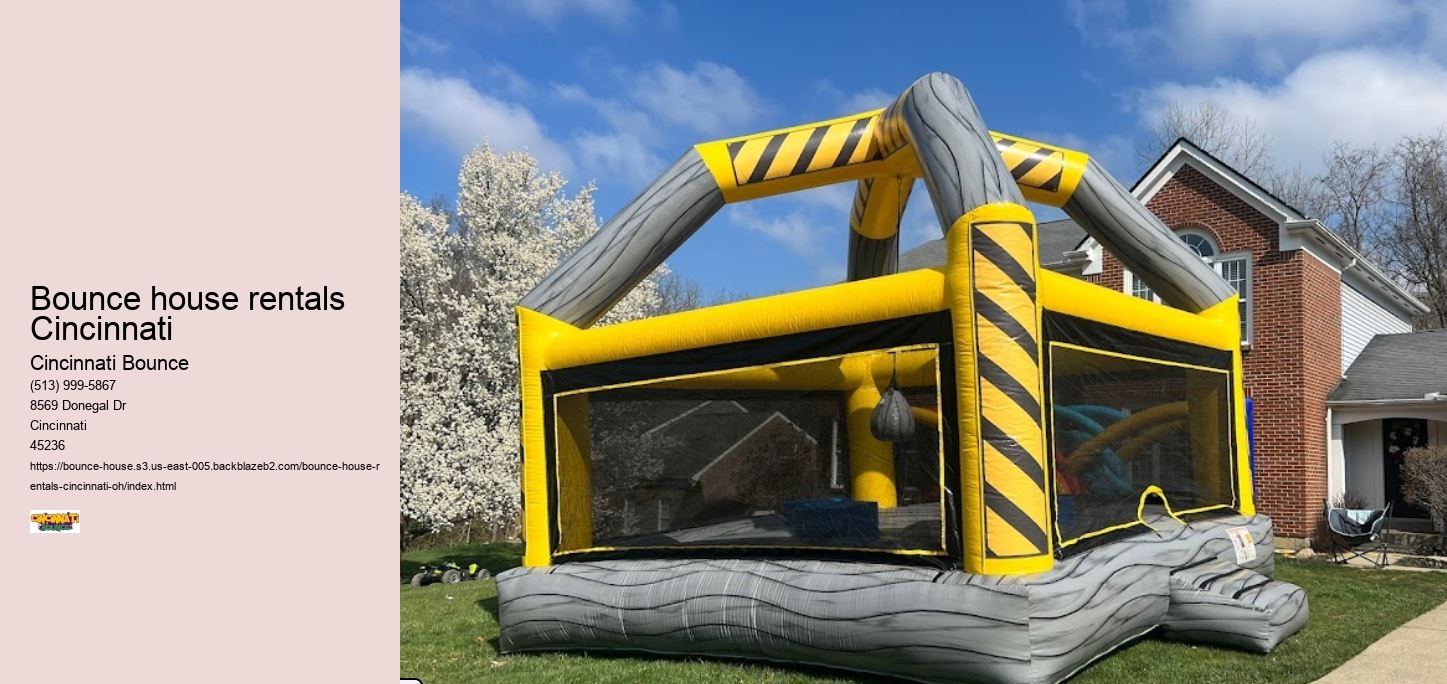 Bounce house rentals Cincinnati