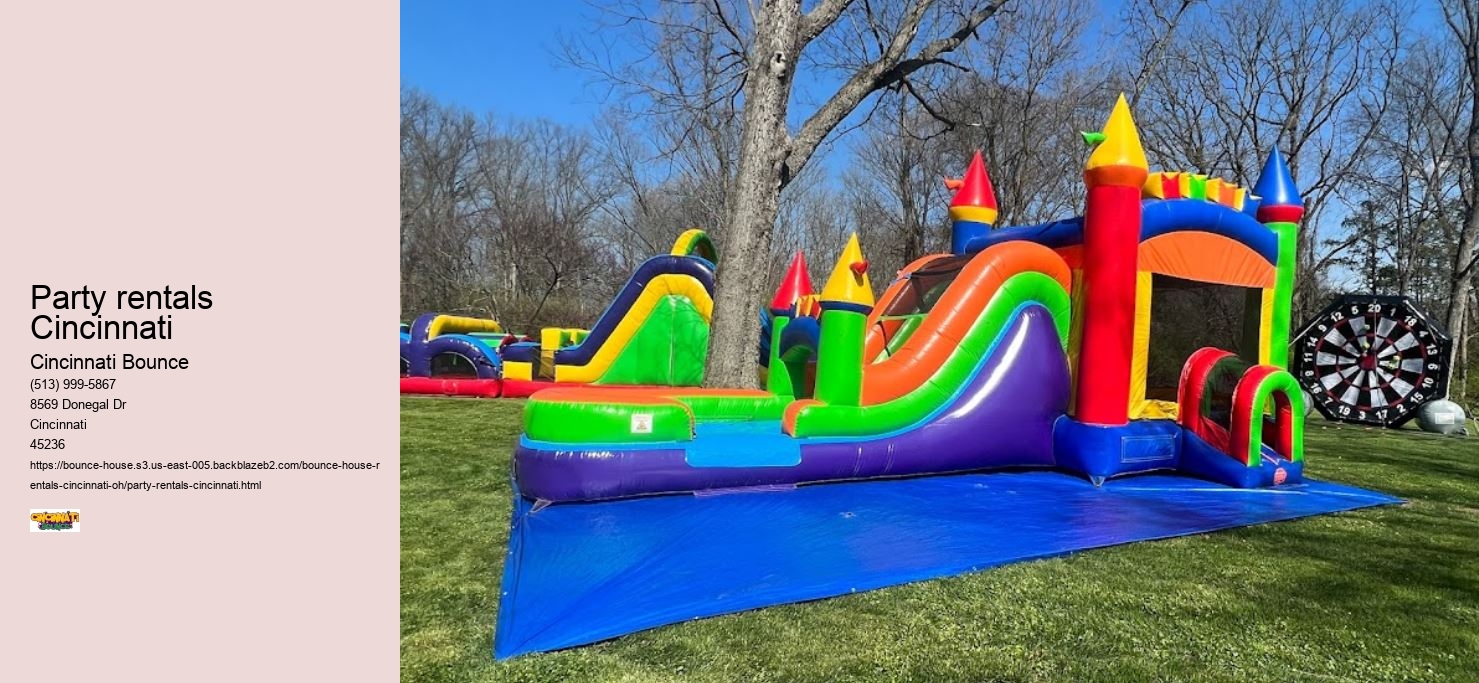 Party rentals Cincinnati