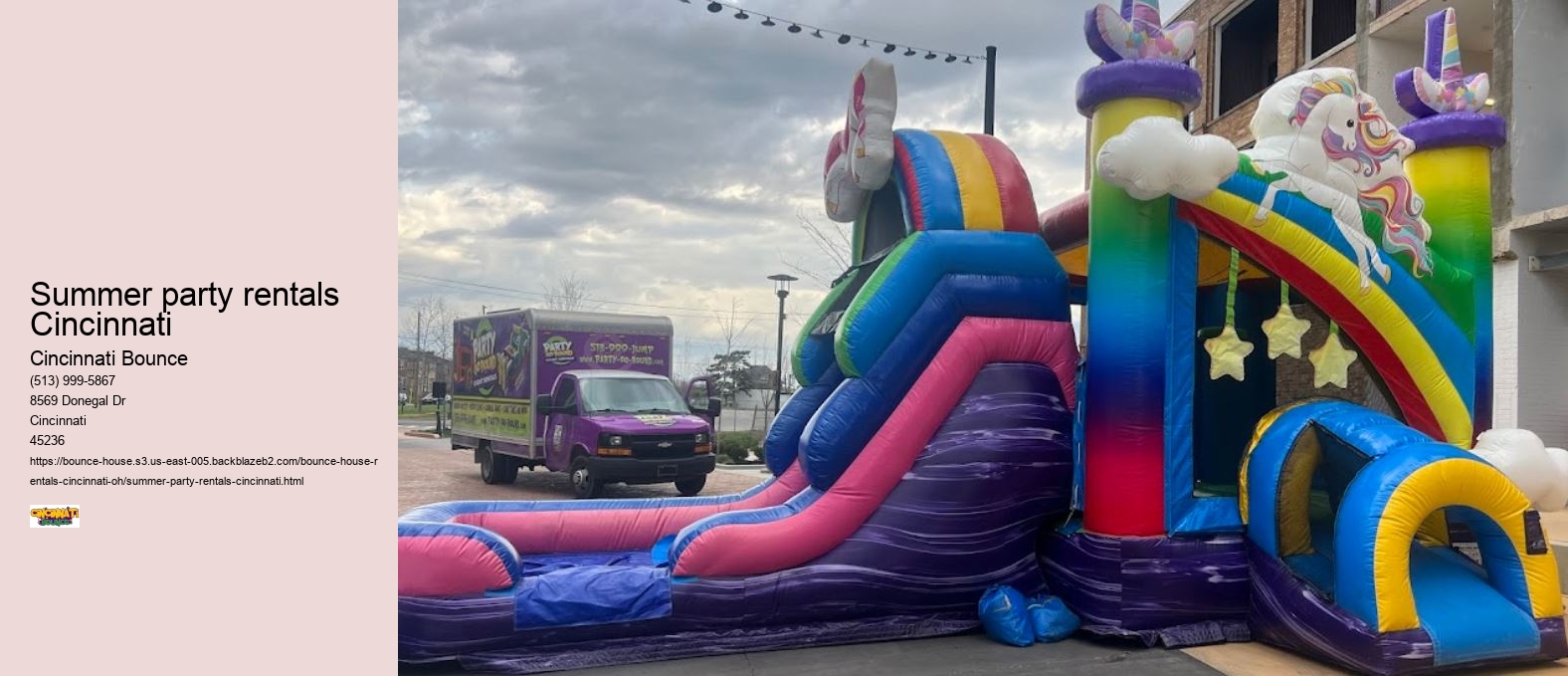 Bring the Fun Home: Cincinnati Bounce House Rentals Available Now!