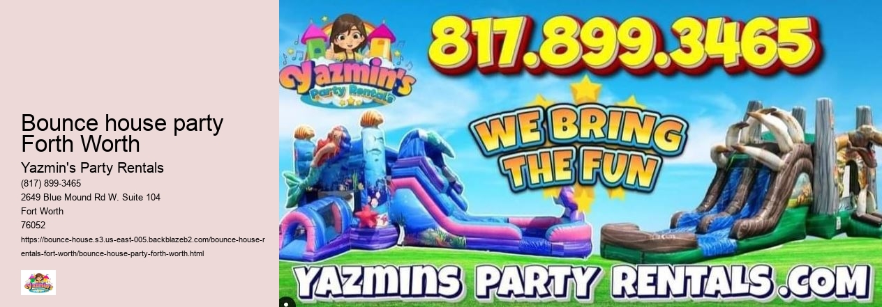 party rentals Forth Worth