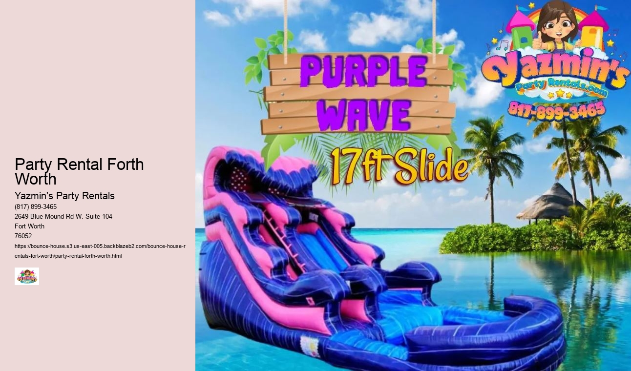 Party Rental Forth Worth