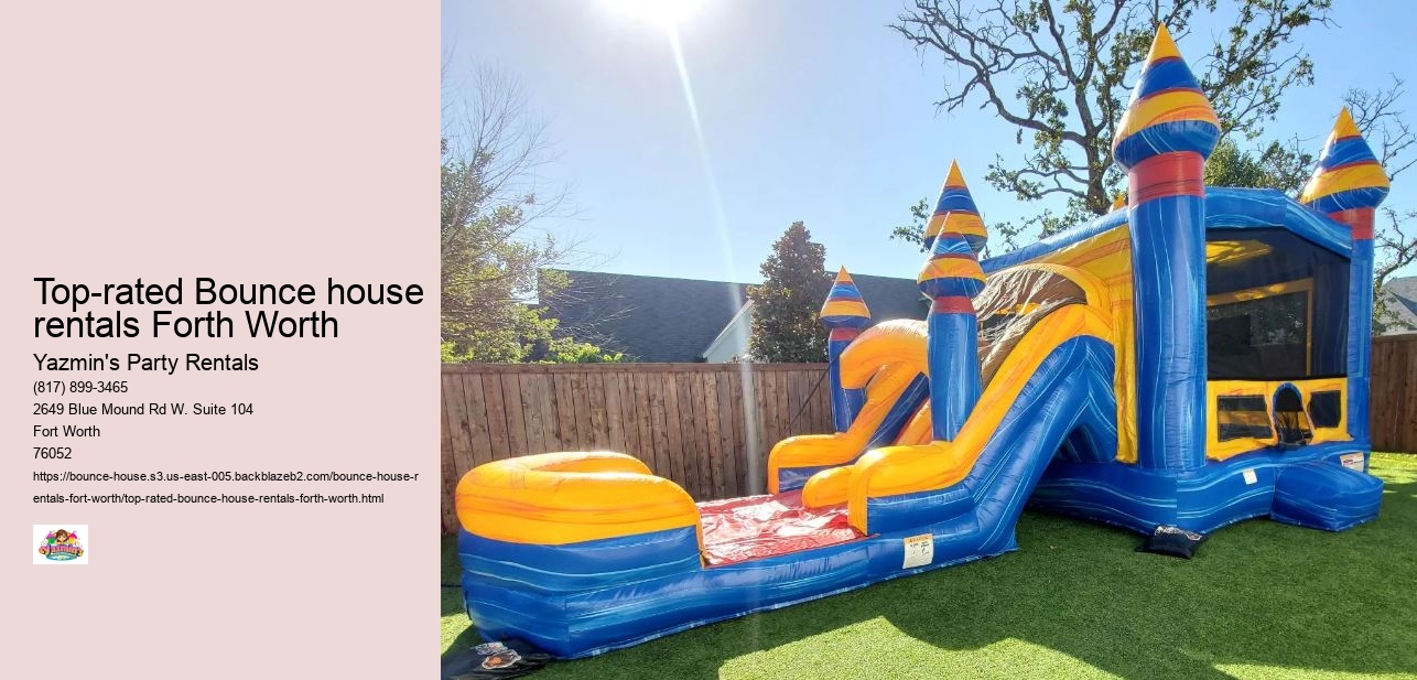 Children's party equipment rental