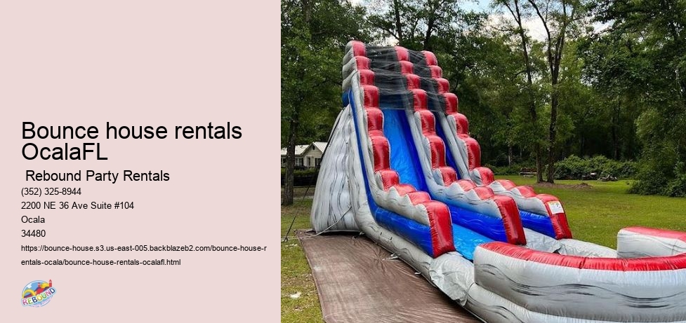 Bounce house rentals OcalaFL
