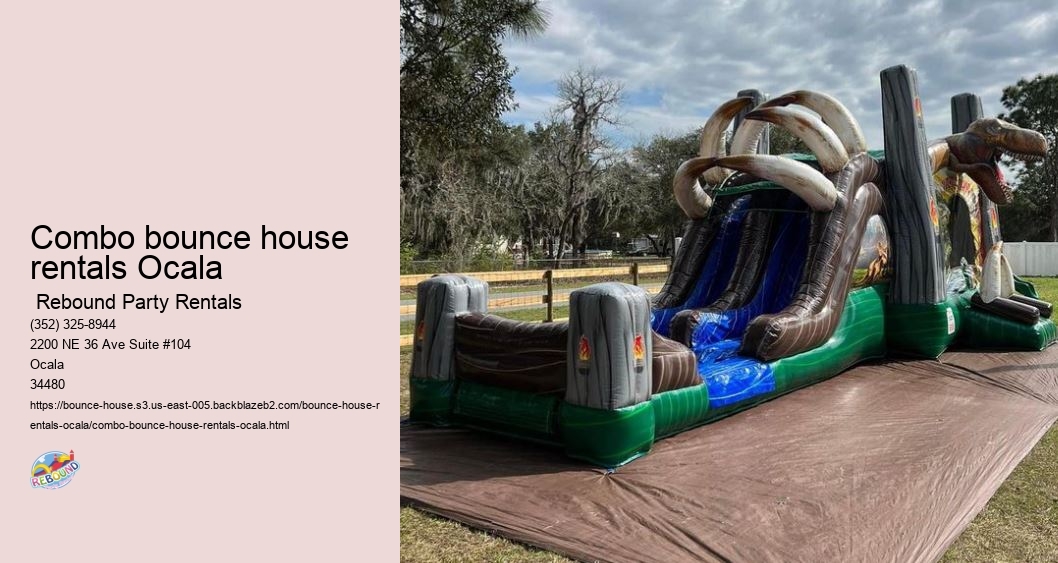 Combo bounce house rentals Ocala
