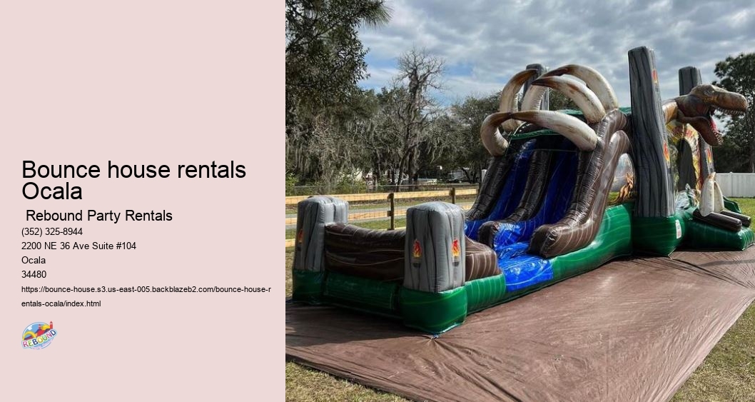 Bounce House Magic Comes to Life in Ocala!