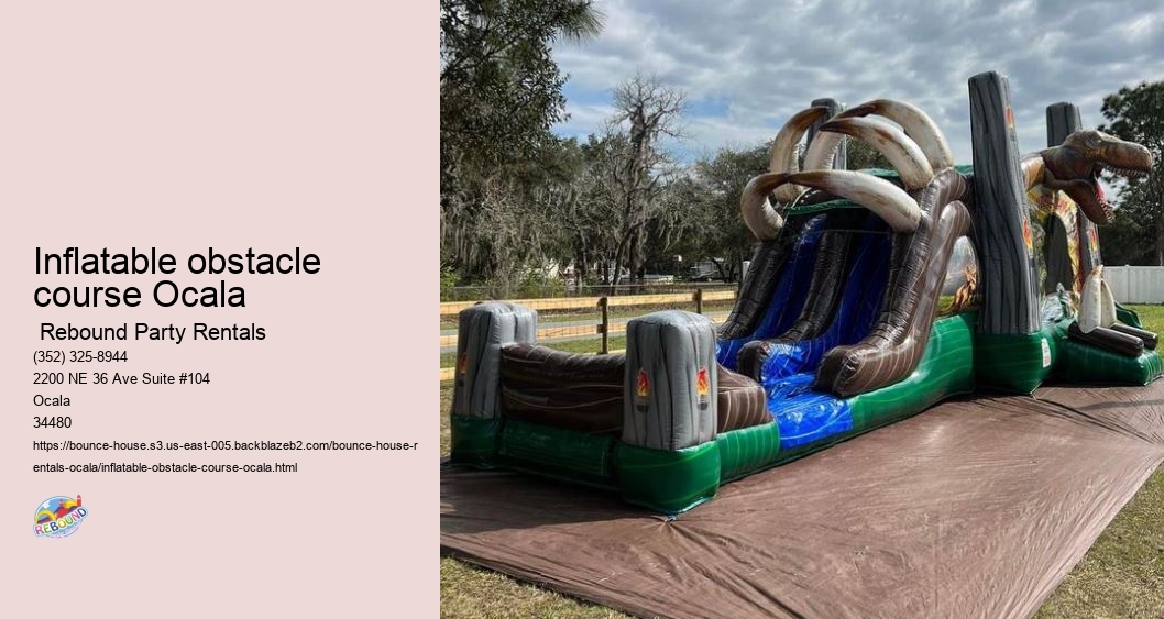 Experience the Difference with Rebound Party Rentals in Ocala