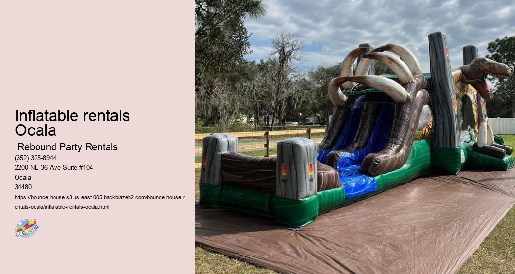 Inflatable rentals Ocala