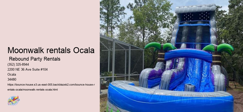 Moonwalk rentals Ocala