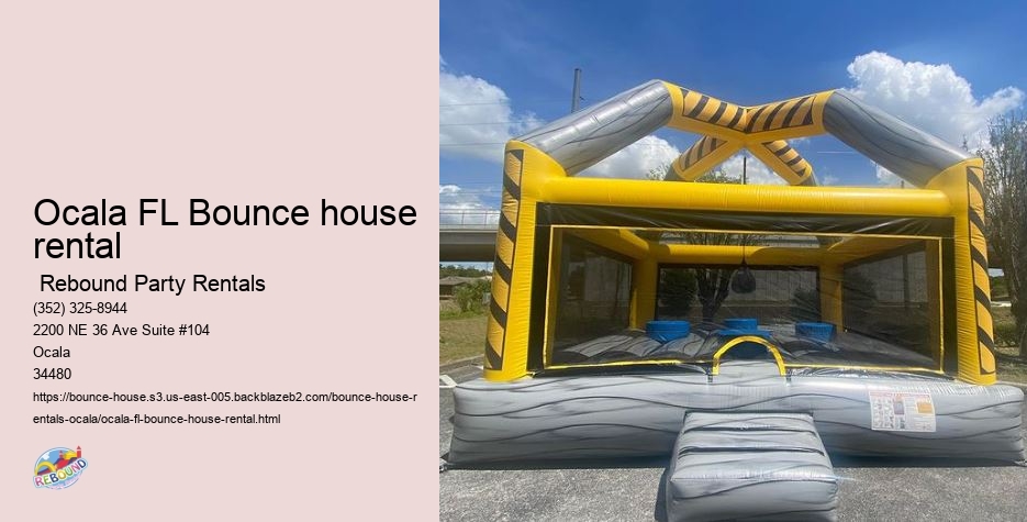 Ocala FL Bounce house rental