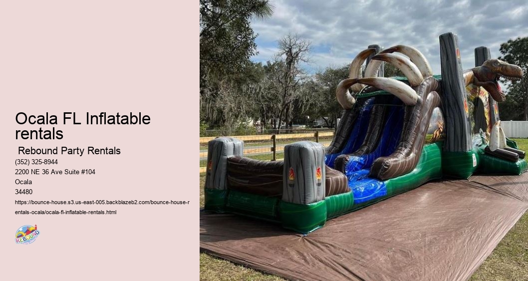 Ocala FL Inflatable rentals