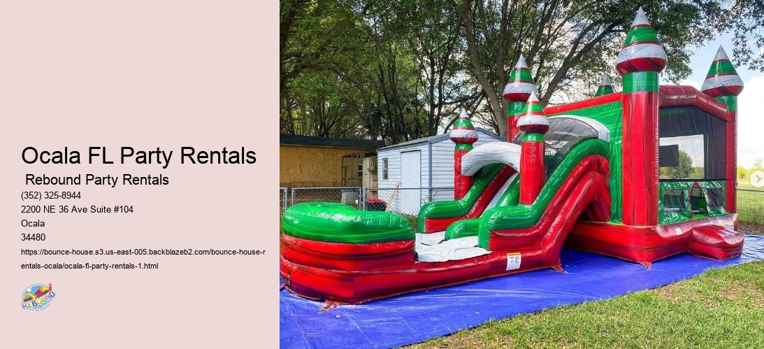 Ocala FL Party Rentals 